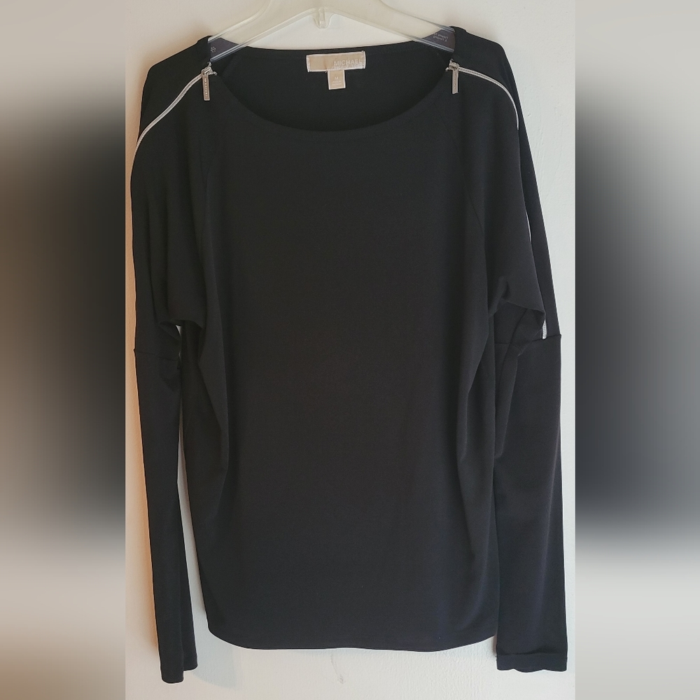 Michael Kors black womens top